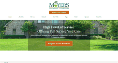 Desktop Screenshot of moyerslawnservice.com