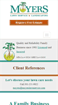 Mobile Screenshot of moyerslawnservice.com